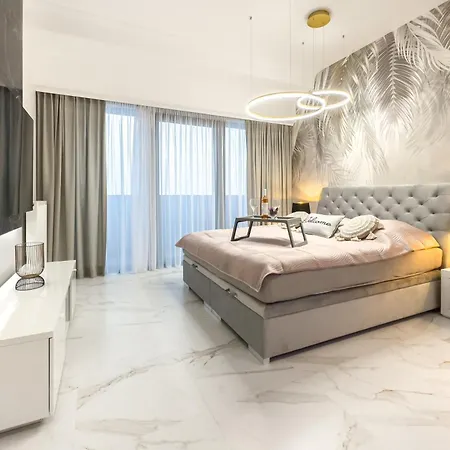 Hanza Tower Apartment No. 524 - Swimming Pool, Jacuzzi, Balcony Szczecin Exterior foto